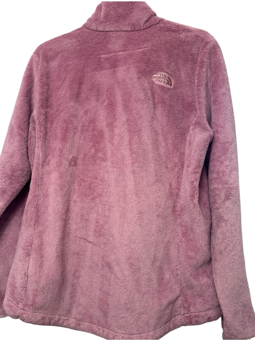 The North Face Women's Pink Osito Plush Fleece Jacket - Picture 6 of 9